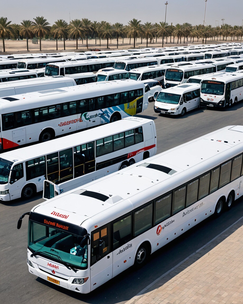 35-seater bus rental for corporate events in Dubai
