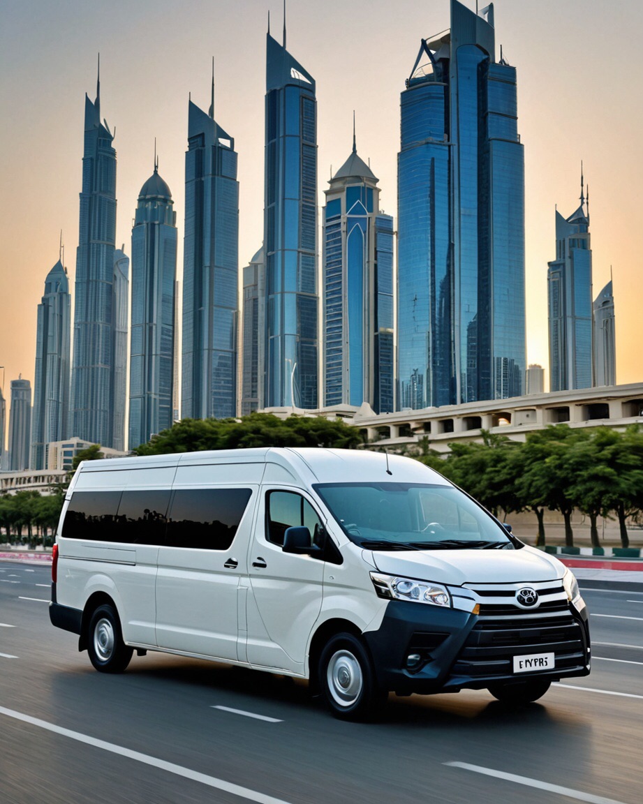 20-seater private bus hire for family events in Dubai